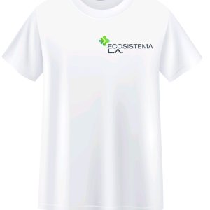 Polera Blanca Oficial Ecosistema LA